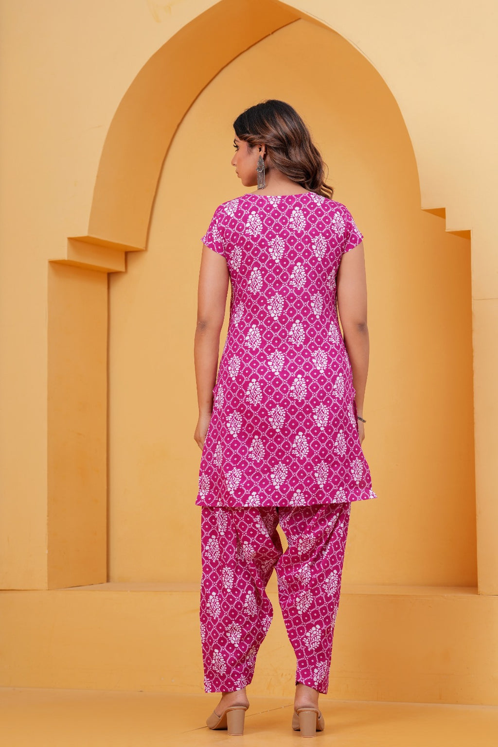 Royal Bandhani Print Suit Set